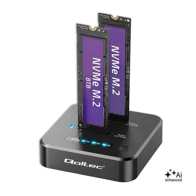 Base Connection Drives SSD M.2 NVMe PCIE Dual 2X8TB USB-C 3.2 10GB/S — image 1
