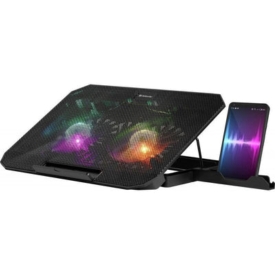 Base Refrigeración NS-510 2W 2x USB RGB 15.6 Pulgadas — image 1