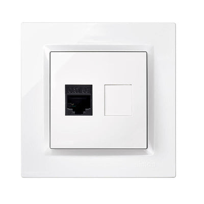 Base RJ45 CAT.5E White — image 1