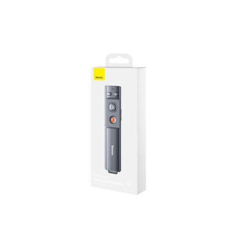 Baseus Laser Wireless Presenter Orange Dot Remote Controller Network Laser)(charging Version 100M Remote, Dual — image 1