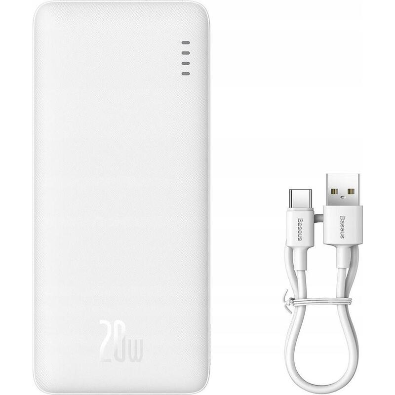 Baseus Powerbank Airpow 10000MAH 20W (white)