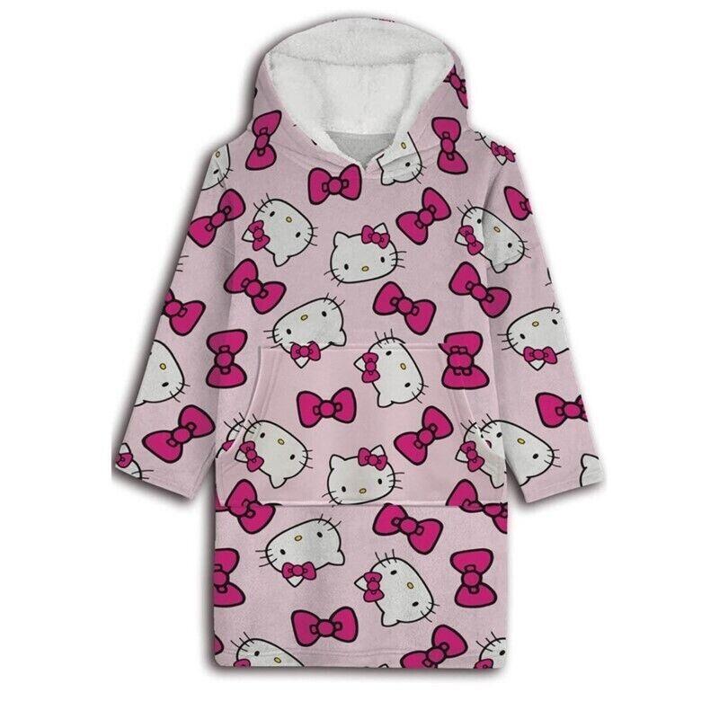 Bata Hoodie Oversize Hello Kitty Kids