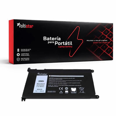 Battery Laptop Dell Inspiron 15 5568 15 5567 13 5368 13 5378 WDX0R — image 1