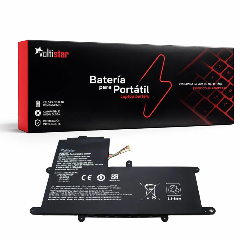 Battery Laptop HP Stream Notebook 11-R Series PO02XL