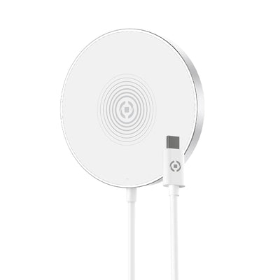 Celly Magcharge Charger Dispositivo Mobile Phone Silver White Indoor — image 1