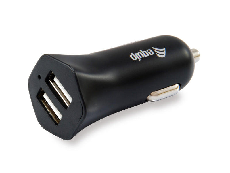 Equip Charger Life 5V 2x USB Car 12 24V 2.4A 12W