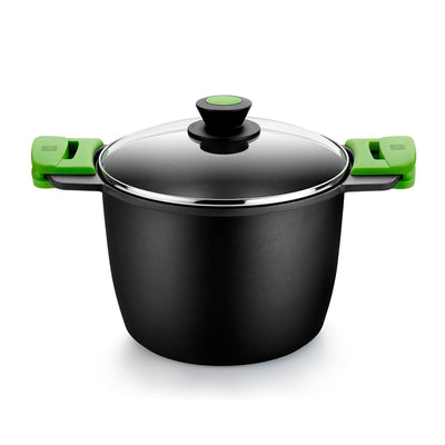 Bra Pot High Prior A403920 Ø20CM 4.1L Espesor 5.5MM Aluminium Fundido Teflón Non-stick Asas Silicone — image 1
