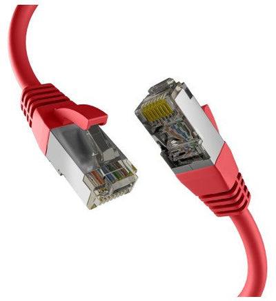 Efb CAT.8.1 Red 10M RJ45 Network Cable S FTP Pimf — image 1