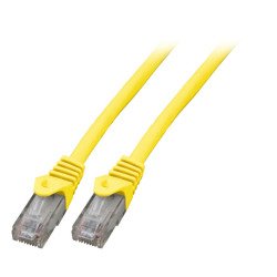 Cable Efb RJ45 Network CAT.6 U UTP Lszh Cca Yellow 15M