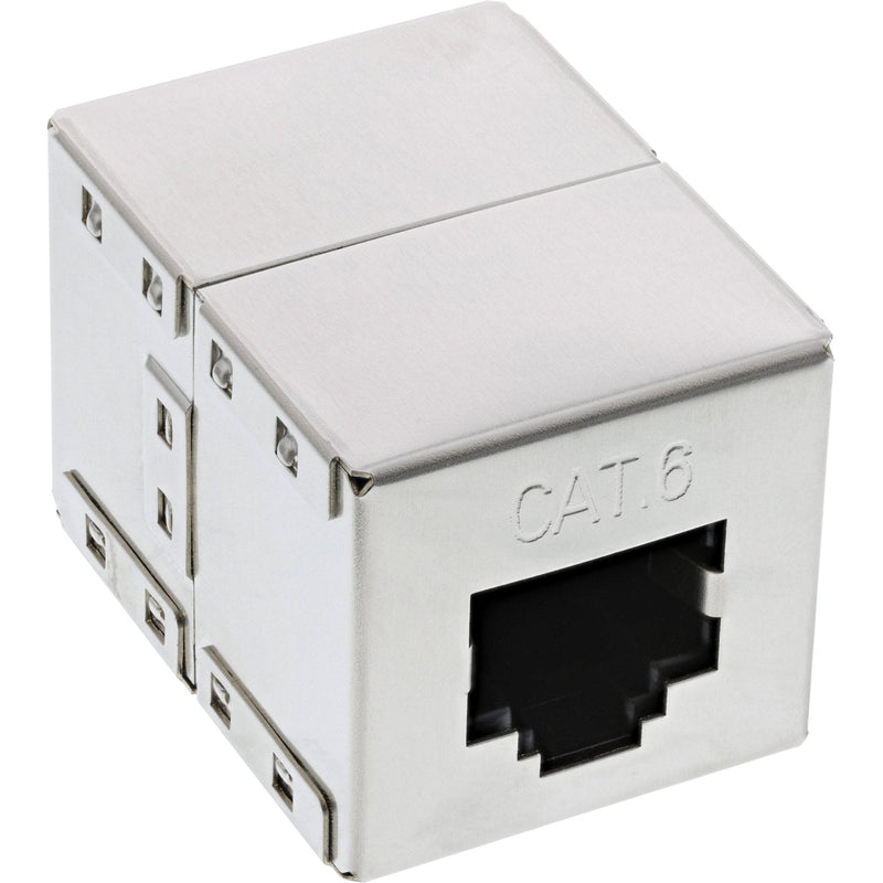 Inline Adapter CAT.6 Metal Blindado 2x RJ45 Female a Female