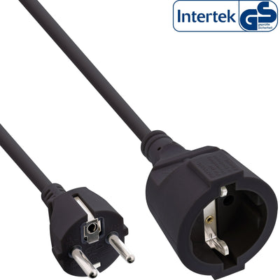 Inline 16400 Cable Transmisión Black 1M CEE7/7 — image 1