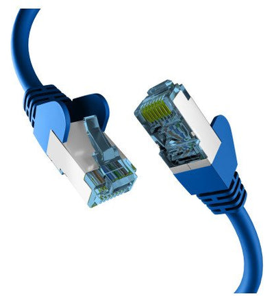 Efb RJ45 Network Cable With CAT.7 Rohcable Blue 1M — image 1