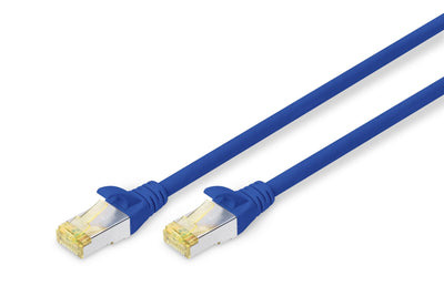 Digitus DK-1644-A-005/B Network Cable 0,5M CAT.6A S/FTP (s-STP) Blue — image 1