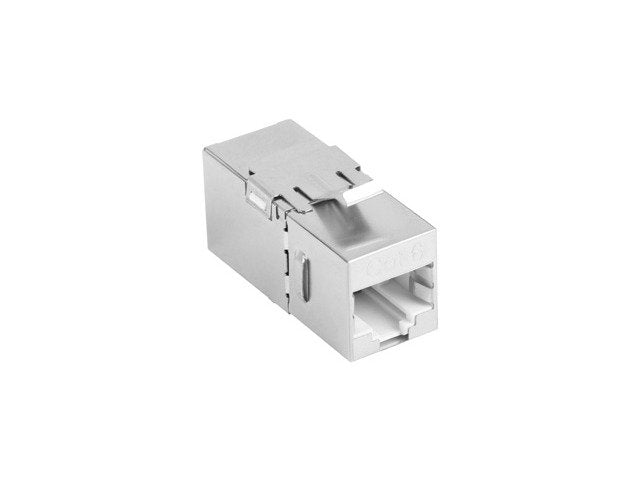 Lanberg Connector Feed-thru Keystone RJ45- RJ45 CAT.6 FTP 90
