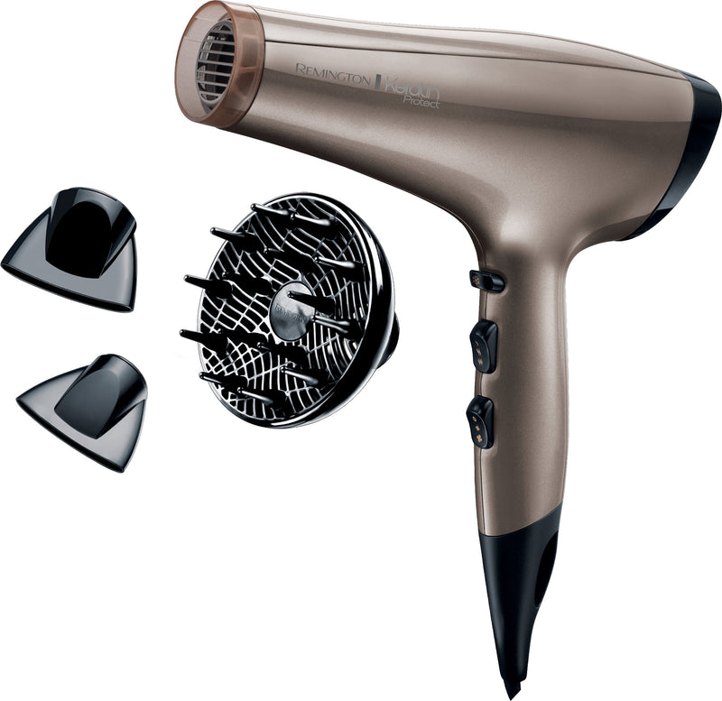Remington Hair Dryer Hair Keratin Protect AC 8002 (2200W Beige)
