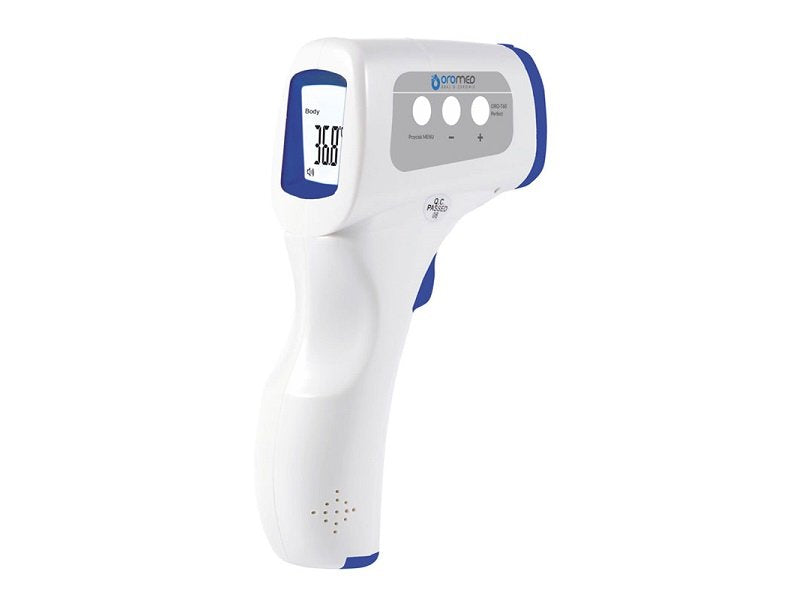 Oromed Thermometer ORO-T60 Perfect With Sensor Remote Blue White Universal Buttons