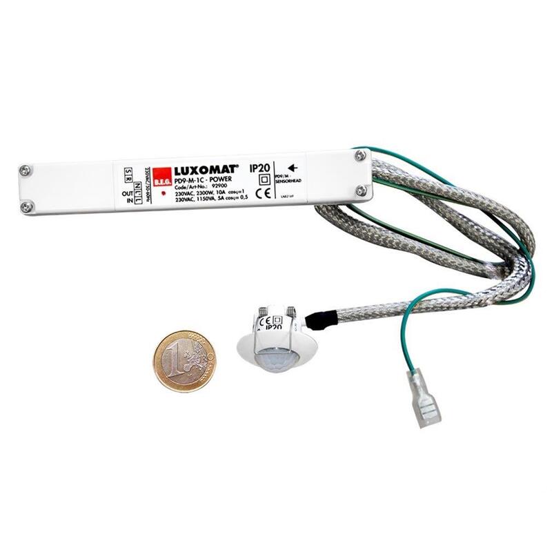 Beg 92900 Mini-detector Presence PD 9- Master, Ral 9010, Deckene