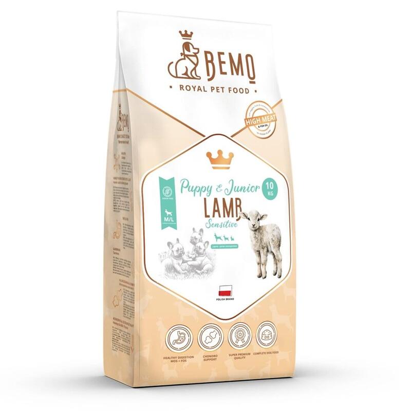 Bemo Comida Mascotas Sucha Puppy Junior Sensitive Lamb - Cordero Medium/Large 10KG