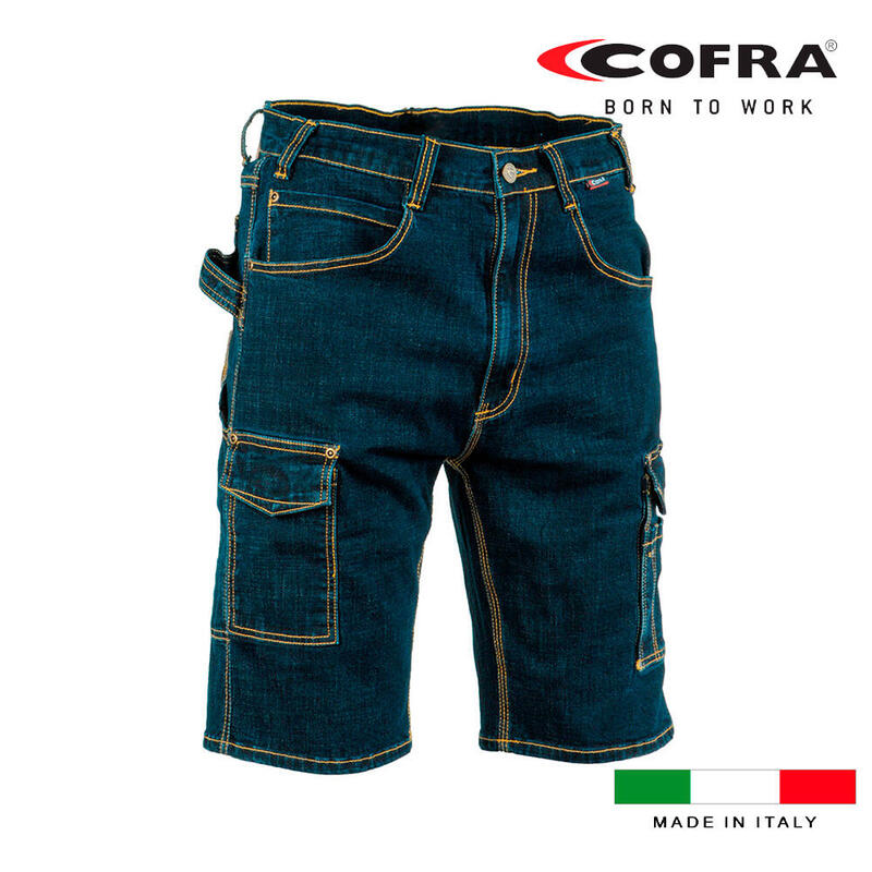 Cofra Bermuda Manacor Blue Marino Size 44