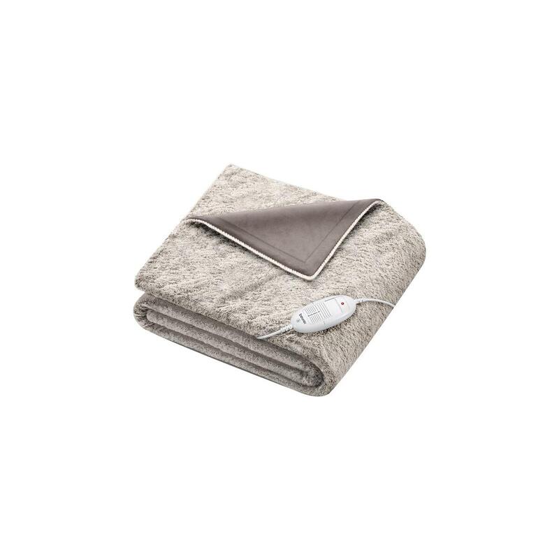 Beurer Blanket Cálida Cosy Nordic HD 75, Blanket Eléctrica Grey 130 X 180CM 42103