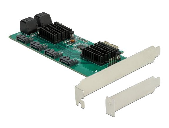 Delock Card Pci Express X1 SATA 8 Ports Controlador