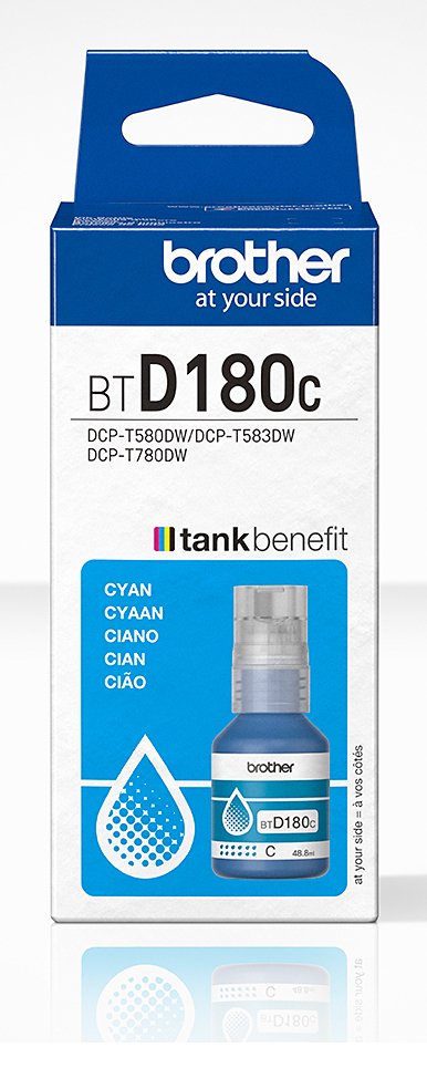 Brother Ink Bottle BTD180C Cyan — image 1