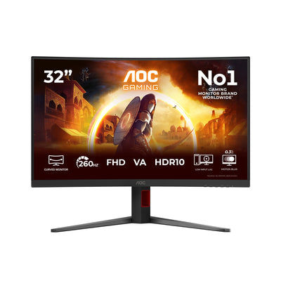 Aoc 31,5 C32G4Z 16:09 HDMI + DP + USB Curved Bl Network — image 1