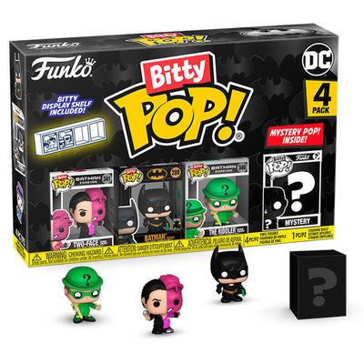 Blister 4 Figuras Bitty Pop DC Comics Batman 85TH Anniversary Two-face — image 1