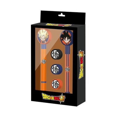 Blister Pen + Pencil + 3 Gomas Dragon Ball Super — image 1