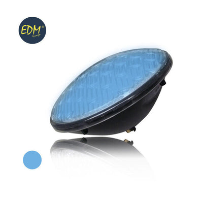 EDM Bulb Pool LED PAR56 15W 1300LM Light Blue IP68 Ø17,6X6CM — image 1