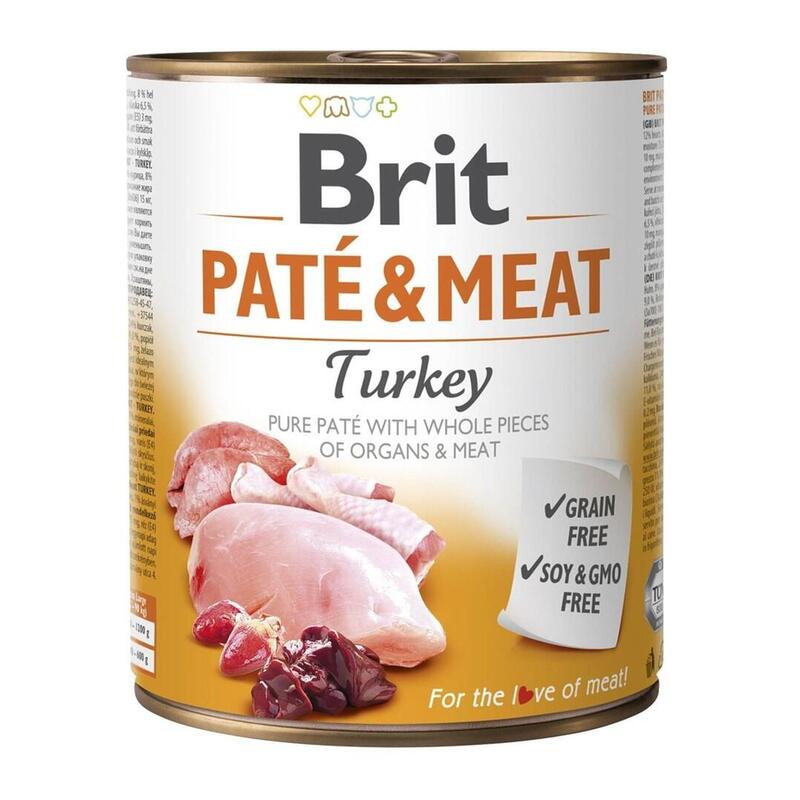 Brit Paté & Meat With Pavo - 800G