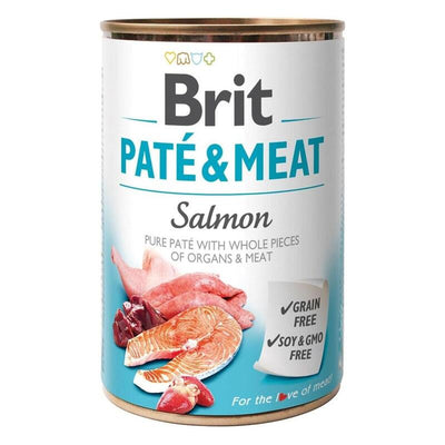 Brit Paté & Meat With Salmón - 400G — image 1