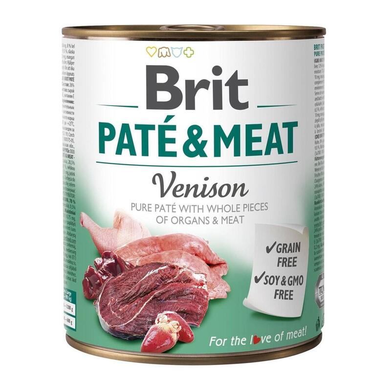 Brit Paté & Meat With Venado - 800G