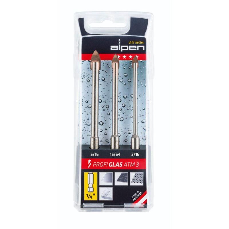 Taladro Broca Alpen Kassette Profi Glas Atm 3-289