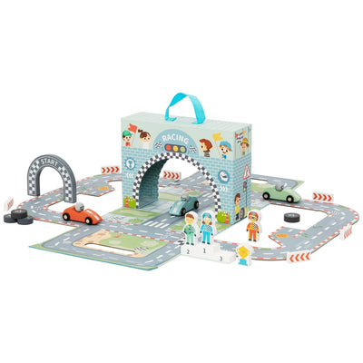 BusyKids Portable Racing Play Box