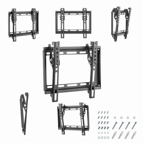 Gembird WM-42T-04 Stand TV 106,7CM (23 - 42) Black — image 1