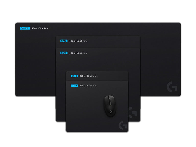 Logitech G G240 Mouse Pad Mouse Black