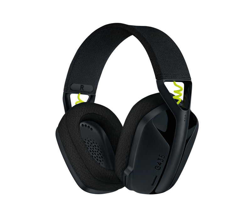Logitech Headphone G435 Lightspeed Inlambricos Black 981-001050
