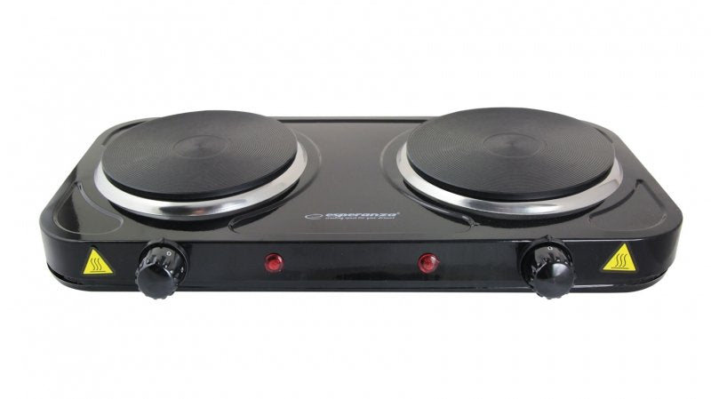 Esperanza EKH010K Kitchen Eléctrica, Top 2 Zonas, Black