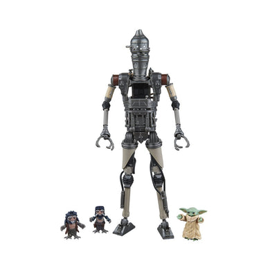Hasbro Figure Star Wars: The Mandalorian The Black Series Ig 12 & Grogu — image 1