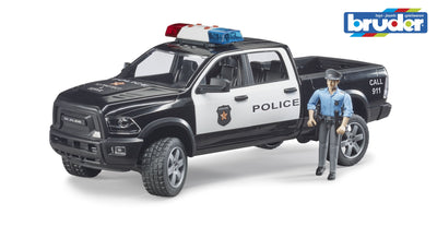 Camioneta Policía Brother RAM 2500 White/Black Included Oficial Policía 4001702025052 — image 1