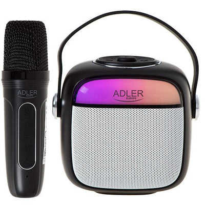 Adler Ad 1199B Speaker Karaoke With Microphone Black — image 1