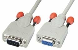 Lindy 0,5M RS232 Cable Signal Grey RS232 9P-SUBD M/F 0,5M