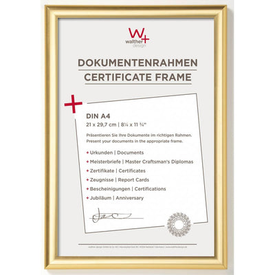 Walther Trendstyle 21X29,7 Resina Oro Din A4 KP130G — image 1