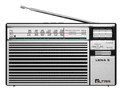 Radio Lena 5 USB Srebrne — image 1