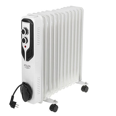 Adler Heater Eléctrico Ad 7817 Indoor White 2500W Radiator Oil Eléctrico — image 1