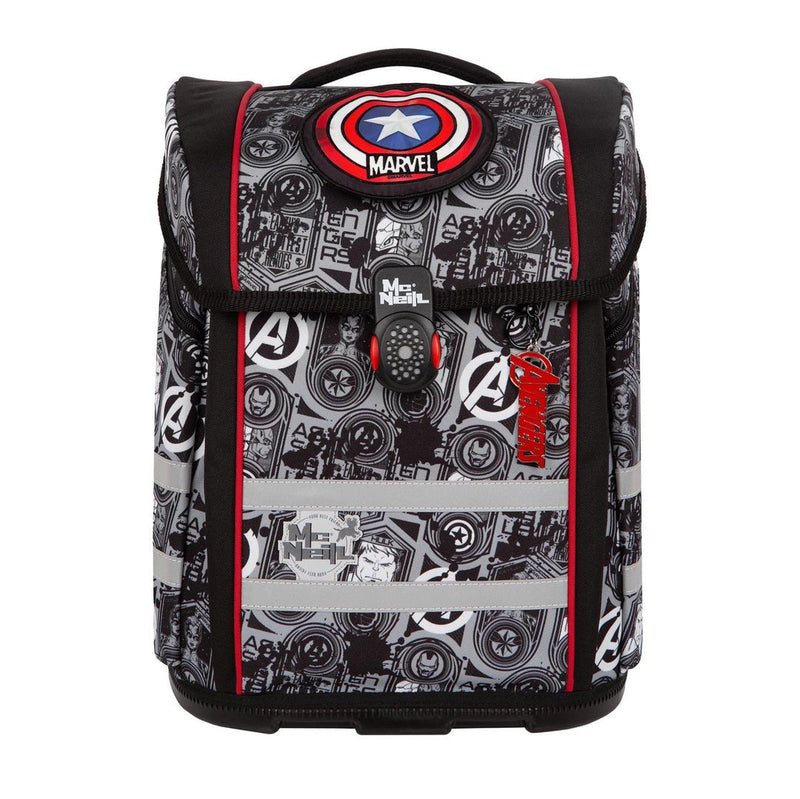Mcneill Set Of Backpack School Perfecto 5TLG. Marvel-avengers
