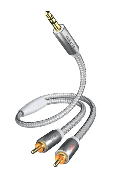 In-akustik Premium Audio Cable 3,5MM Jack Plug - Cinch 5,0M — image 1
