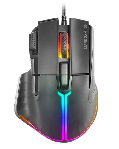 Mars Gaming Mouse Gaming Mm-xt Up To 12800DPI Black — image 1