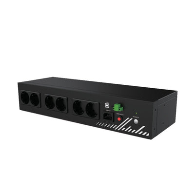 Phasak Unit Distribución Power Compact 800VA 9A 8X Schuko Formato Rack 2U — image 1